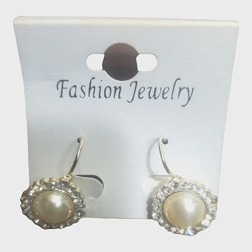 Fashion Jewelry Clip-on Pearl Earrings